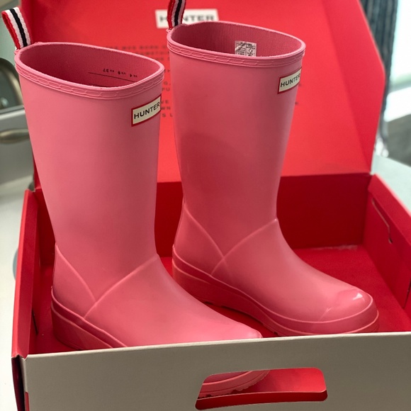 Hunter Shoes - Pink Hunter Boots